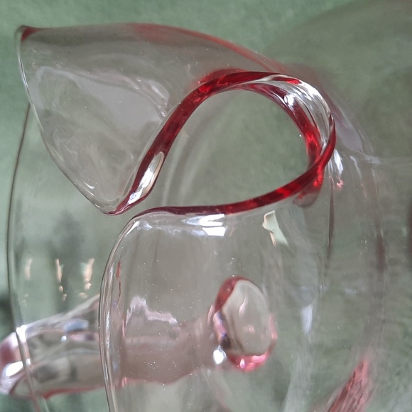 Vintage Depression Glass Light Pink Pitcher - Picture 3 of 7